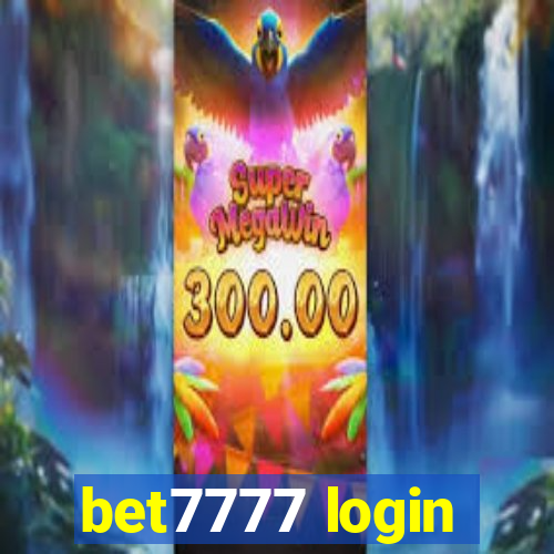 bet7777 login